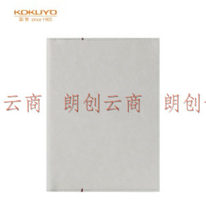 国誉(KOKUYO)    ME线圈本封套办公会议商务笔记本记事本保护套 A5 白色 1本装 KME-NC665W
