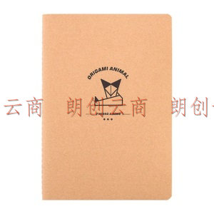 广博(GuangBo) 牛皮纸笔记本子记事本日记本软抄本60张 4本装 B5混装（折纸款）FB66004