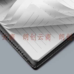 广博(Guangbo)皮面记事本 软面日记本皮面本本子笔记本 90*170mm  80张 3本/包 GBP20070