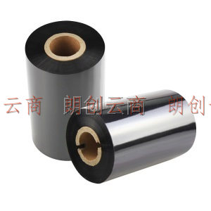 V4INK外碳型碳带(蜡基)黑色单支装(适用条码打印机碳带 标签打印机碳带 碳带纸) :70mm*300m