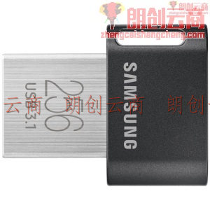 三星（SAMSUNG）256GB USB3.1  U盘 FIT升级版+电脑车载迷你优盘 高速便携 学生办公 读速400MB/s（Gen 1）