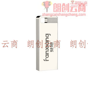 梵想（FANXIANG）8G USB2.0 U盘 F206银色 电脑车载金属迷你优盘 防水防震