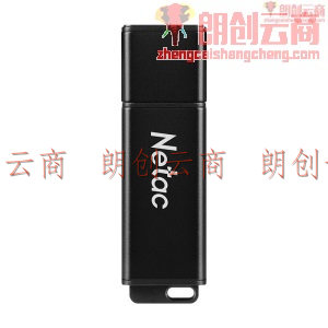 朗科（Netac）U355 16GB USB3.0高速金属U盘 文件加密闪存盘 黑色