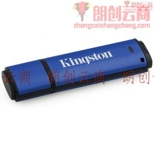 金士顿（Kingston）16G USB3.0 U盘 DTVP30 256位AES专业硬件金属加密 双重数据保护