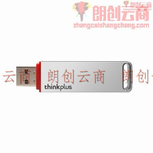 联想（thinkplus）1TB USB3.1 移动固态U盘 TU100 Pro系列 超极速传输 金属固态闪存盘 便携时尚 银色