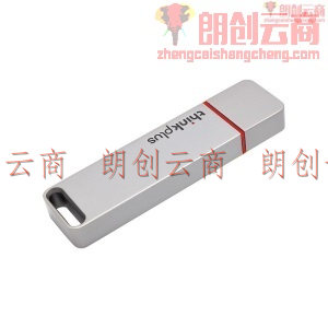 联想（thinkplus）1TB USB3.1 移动固态U盘 TU100 Pro系列 超极速传输 金属固态闪存盘 便携时尚 银色