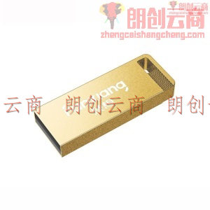 梵想（FANXIANG）16G USB2.0 U盘 F206金色 电脑车载金属迷你优盘 防水防震