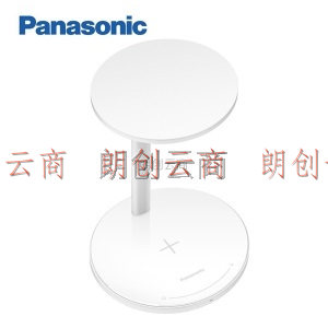 松下（Panasonic）台灯工作学习阅读LED台灯无线充电台灯 小夜灯  HHLT0427W(不含插头)