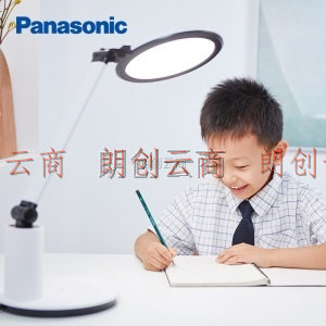 松下（Panasonic）学习台灯减蓝光护眼台灯 国AA级儿童学生阅读工作护眼灯LED触控调光卧室宿舍台灯