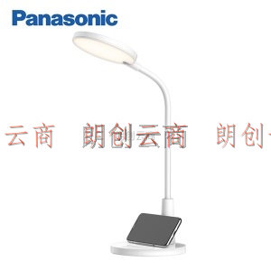 松下（Panasonic）台灯学习台灯移动式充电台灯工作阅读台灯 调光  HHLT0345L 圆形灯头（不含插头)