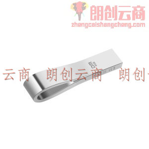 大迈 (DM) 8GB USB2.0 U盘 曲线PD135系列 银色 金属防水防震电脑创意u盘车载优盘通用
