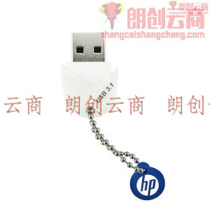 惠普（HP）32GB USB3.1 U盘 x780w 沉稳蓝 幸运石爱心创意优盘 迷你高速U盘