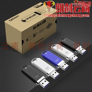大迈（DM）512MB USB2.0 U盘 PD201标签优盘 招标投标小容量u盘 10个/盒