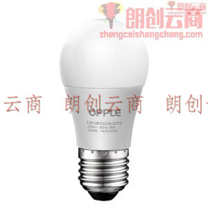欧普照明（OPPLE）LED灯泡节能灯泡 E27大螺口家用商用大功率光源 6瓦白光球泡