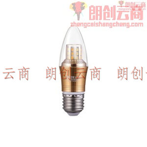 雷士（NVC） LED灯泡尖泡 7瓦E27大螺口 光源节能灯 正白光6500k（5只装）