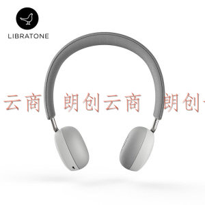 Libratone（小鸟耳机）Q Adapt 耳机头戴式主动降噪耳机电脑游戏耳机耳麦无线蓝牙耳机 云灰色
