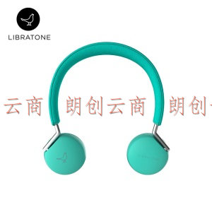 Libratone（小鸟耳机）Q Core 耳机头戴式手机电脑耳机有线耳机线控游戏耳机耳麦 水绿色