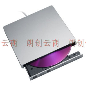 精米Type-C外置光驱USB-C外接移动DVD刻录机适用于苹果一体机笔记本电脑通用