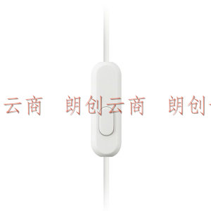索尼（SONY）  MDR-EX15AP 耳机入耳式重低音手机耳麦有线控通话电脑通用耳塞 白色