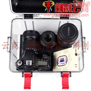 锐玛 EIRMAI R15 单反相机干燥箱 防潮箱 密封镜头电子箱 小号 可手提 内置吸湿卡 黑色