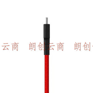小米 原装USB-C数据线100cm 红色 编织线版 100cm 支持快充 适配小米手机