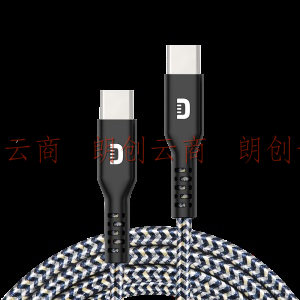 Zendure征拓 type-c转type-c接口双头USB-C凯芙拉线适用苹果安卓快充PD数据线 【100W快充线】2米黑色