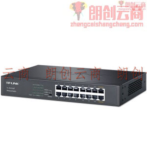 TP-LINK 16口全千兆交换机 非网管T系列 企业级交换器 监控网络网线分线器 分流器 TL-SG1016DT