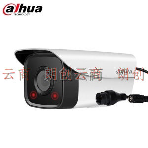 大华dahua监控摄像头200万/300万室外poe供电网络监控器摄像机户外高清夜视枪机摄像头商用 DH-P20A1（200万双灯红外版） 3.6MM+支架