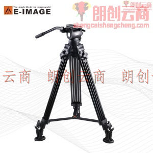 意美捷（E-IMAGE）G30 摄像机三脚架 专业摄像机液压云台 多功能摄影摄像三脚架云台套装