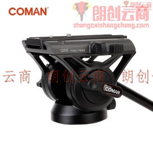 科漫（COMAN）KX3131专业单反相机独脚架摄像机DV单脚架摄影支架液压阻尼云台独角架松下佳能