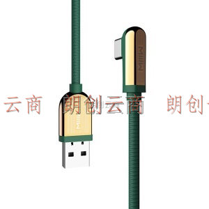 米物（MIIIW) AC150 畅玩游戏线 Type-C接口1.5米数据线 适用华为小米联想 峡谷绿