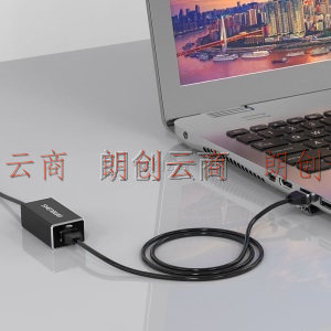 胜为（shengwei）网线连接器 RJ45网线延长器防雷 千兆网络模块屏蔽连接线直通对接头网络直通头 黑色 SH-610