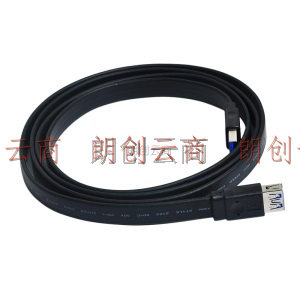 三堡（SANBAO） SU-A105 usb3.0 AM/AF高速USB3.0延长线移动硬盘USB3.0数据线 1.5m 黑色