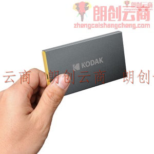 柯达（Kodak）960GB Type-c USB3.1移动硬盘 固态（PSSD）X250系列读速高达500MB/s 轻薄便携 只换不修