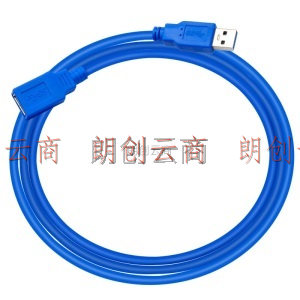 礼嘉 USB3.0延长线 3米 高速传输USB3.0数据线 公对母 电脑USB/鼠标键盘加长线 AM/AF 蓝色 LJ-3300