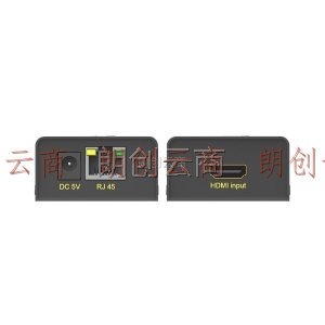 eKL HDMI延长器60米 单网线HDMI信号放大器转RJ45高清视频传输器HE60