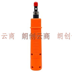 礼嘉（LIJIA）LJ-314B 橙色打线刀110打线刀 网络电话模块/配线架卡线刀工具 端子板压线器 网线电话线打线器