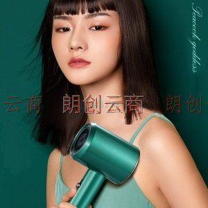奥卡丽斯 OCALISS 电吹风机女生韩式短发蓬松烫发女士造型 D40 墨绿色