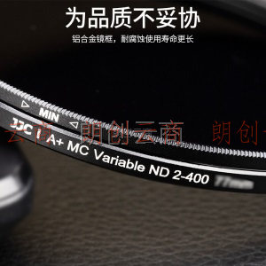 JJC ND滤镜 减光镜 可调ND2-400中灰密度镜 双面多层镀膜 单反微单相机滤光镜52mm