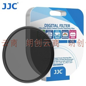 JJC CPL偏振镜 MC双面多层镀膜 单反微单相机滤镜 适用佳能尼康索尼富士风光摄影配件43mm