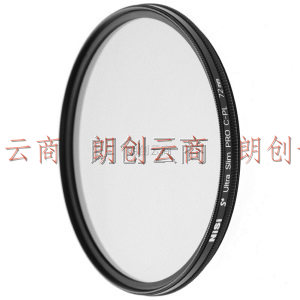 耐司（NiSi）CPL 72mm 圆形偏光镜  增加饱和度 提高画质 玻璃材质 单反滤镜 风光摄影
