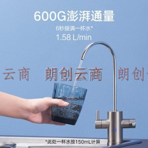 小米净水器H600G 超值套装（主机+全套滤芯） 家用净水机