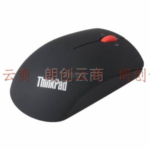 ThinkPad小黑红点无线鼠标 联想笔记本电脑办公蓝光鼠标 0B47161/4Y51B21851无线（午夜黑）