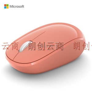 微软 (Microsoft) 精巧鼠标 珊瑚橙  无线鼠标 蓝牙5.0 小巧轻盈 多彩配色 适配Win 10、Mac OS和Android
