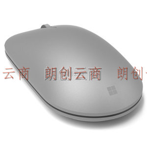 微软 (Microsoft) Modern鼠标 银色  时尚鼠标 增高弧度设计 金属滚轮 蓝牙4.0 蓝影技术 1年续航 办公鼠标