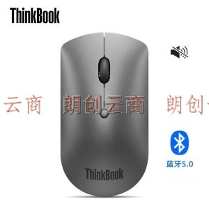 ThinkPad（thinklife）双模鼠标静音无线蓝牙USB商务办公电脑笔记本通用 【无线】双模静音双蓝牙