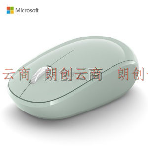 微软 (Microsoft) 精巧鼠标 薄荷绿  无线鼠标 蓝牙5.0 小巧轻盈 多彩配色 适配Win10、Mac OS和Android