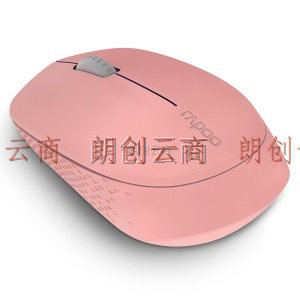 雷柏（Rapoo） M100G 无线鼠标 蓝牙鼠标 办公鼠标 静音鼠标 便携鼠标 对称鼠标 笔记本鼠标 粉色