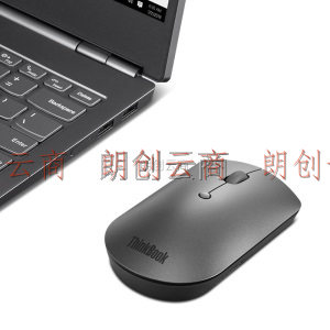 ThinkPad双蓝牙5.0静音鼠标 联想笔记本电脑办公鼠标 4Y50X88824【铁灰色】