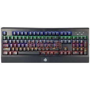 魔炼者1503(MK3) 机械键盘 有线键盘 游戏键盘 104键背光键盘 电脑键盘 笔记本键盘 黑色 茶轴